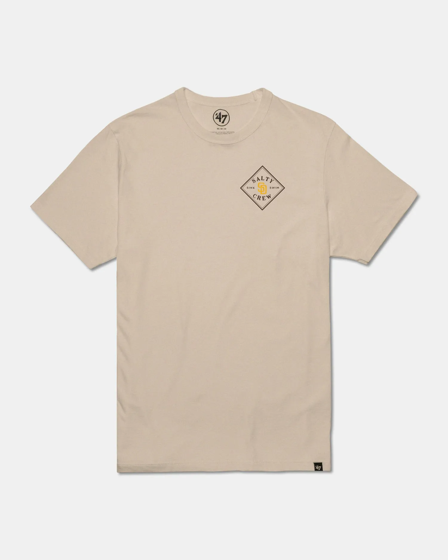 Salty Crew x Padres x 47 Sandstone S/S Premium Tee