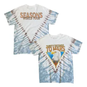 Seasons World Tour Tie Dye Eagle Tee