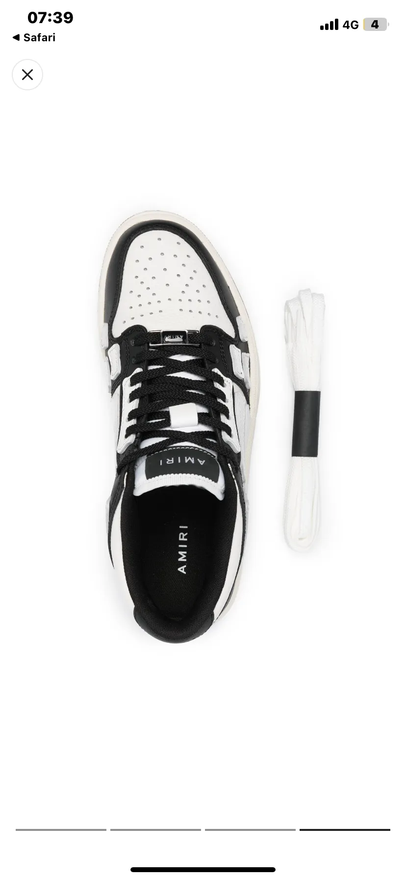 Skel Top Leather Sneakers