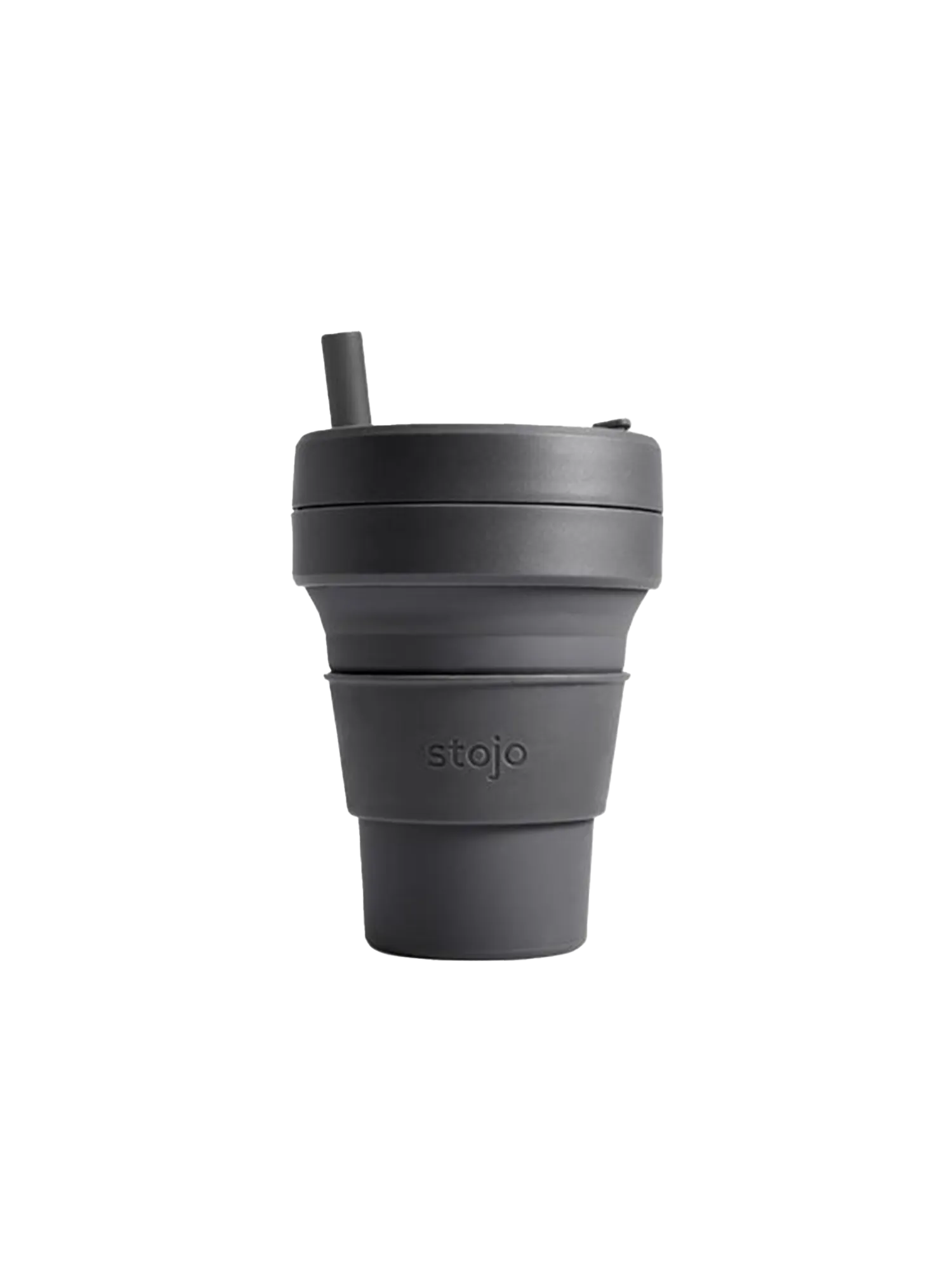 Stojo Collapsible Cup Biggie 16oz/470ml (Carbon)