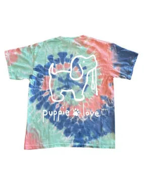 TAFFY TIE DYE PUP, YOUTH SS