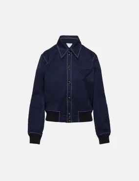 Tech Nylon Bomber Shirt