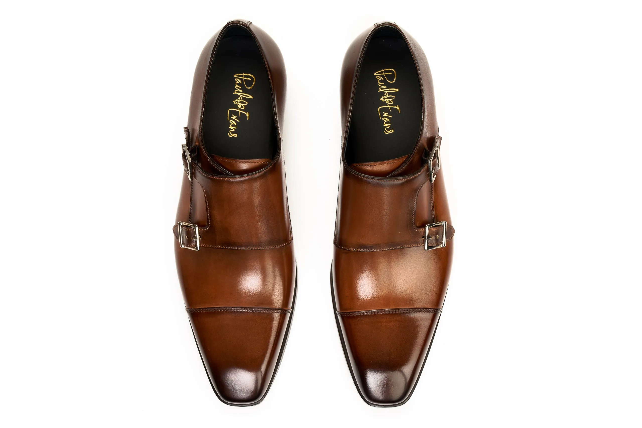 The Burton Double Monk Strap - Brown