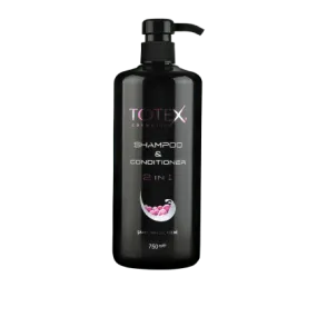 TOTEX Hair care 2 in 1  Shampoo 750 ml- for men and women - Best Hair Shampoo for Deep Cleansing with All Natural and Herbal Ingredients