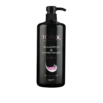 TOTEX Hair care 2 in 1  Shampoo 750 ml- for men and women - Best Hair Shampoo for Deep Cleansing with All Natural and Herbal Ingredients