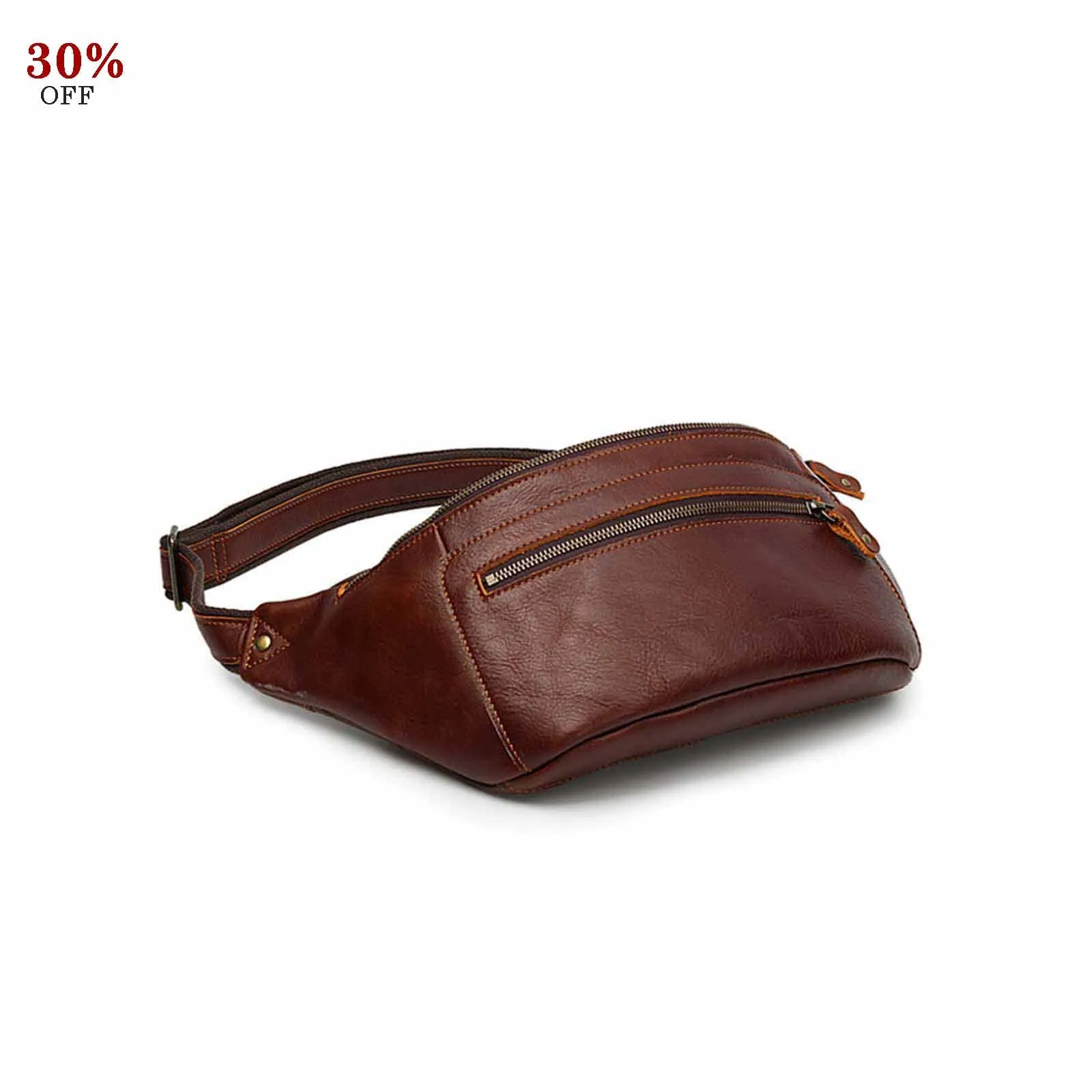 Vintage Crossbody Belt Bag For Men