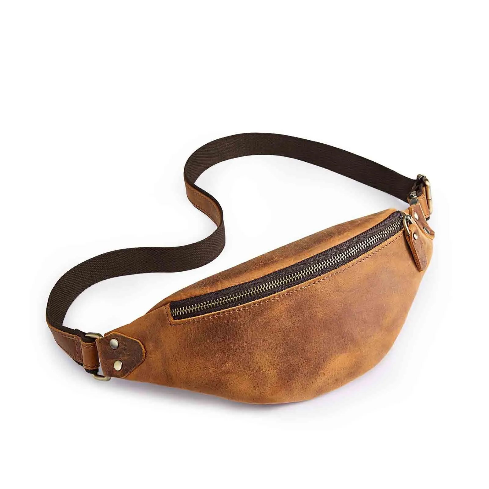 Vintage Crossbody Belt Bag For Men