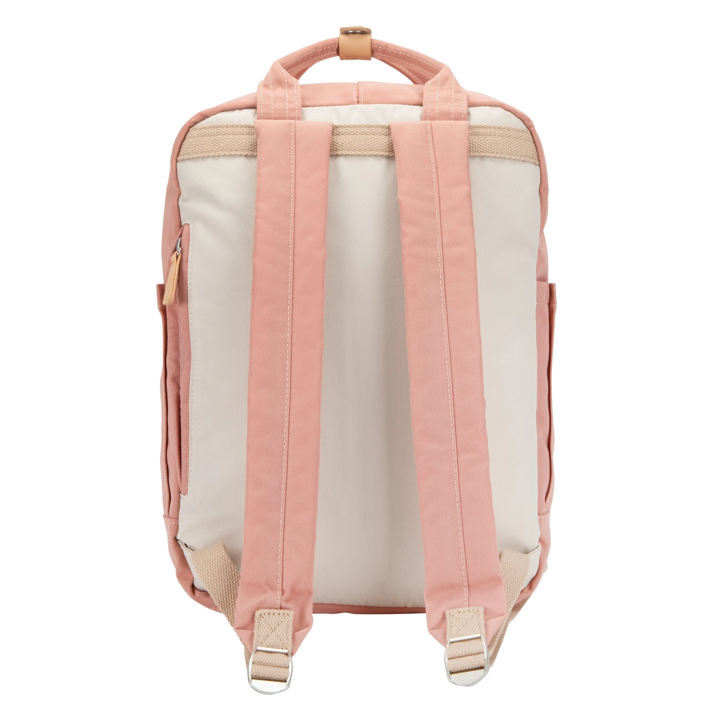 Wimbledon Backpack - Cream with Pink