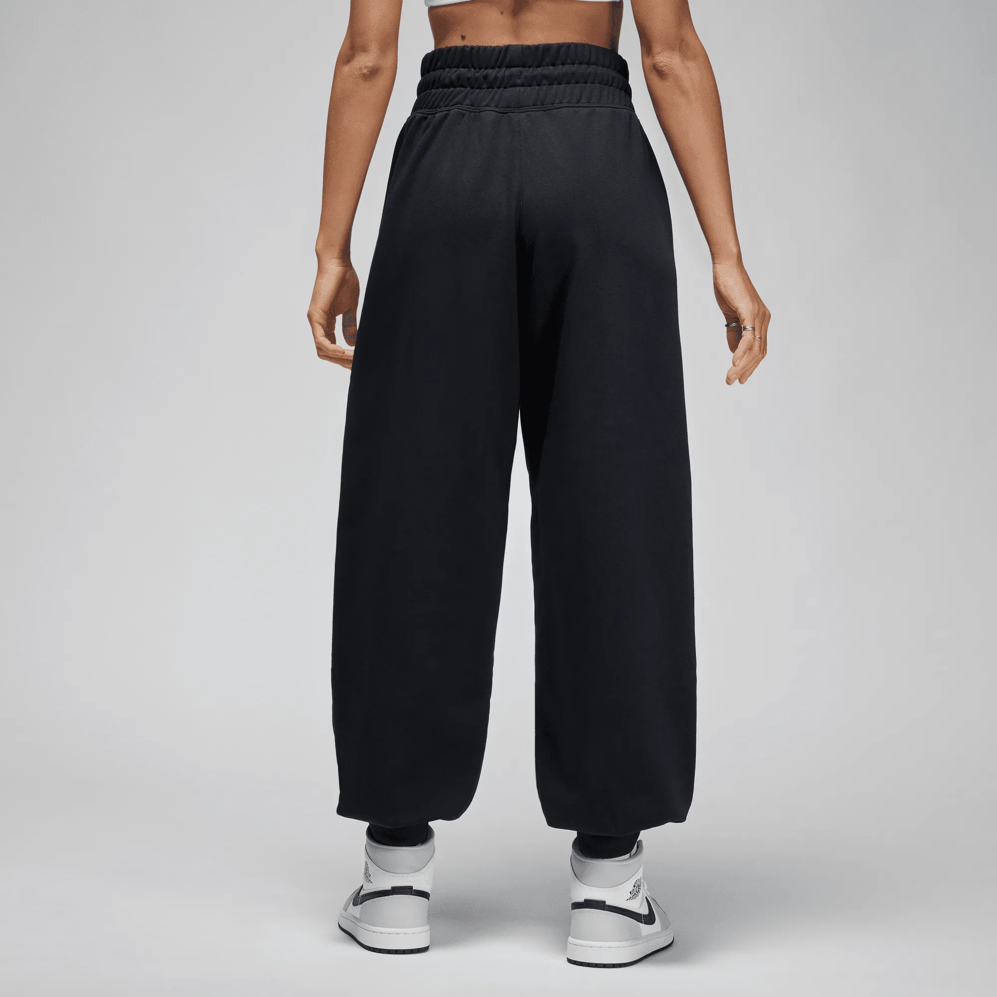 Women's Jordan Sport Fleece Pants - Black/Stealth