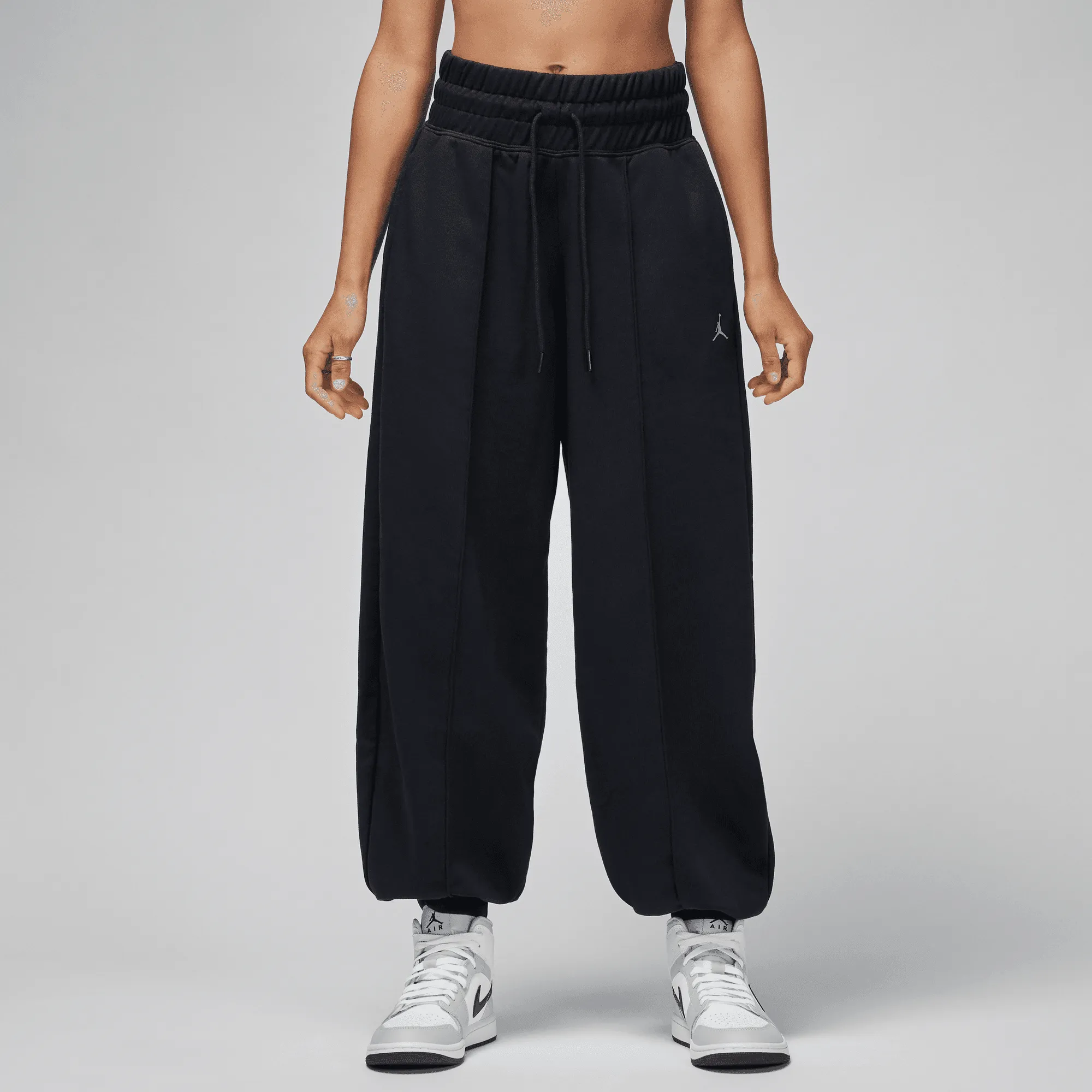 Women's Jordan Sport Fleece Pants - Black/Stealth