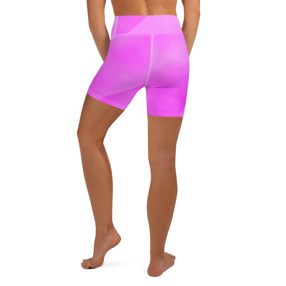 Yoga Shorts Think Pink