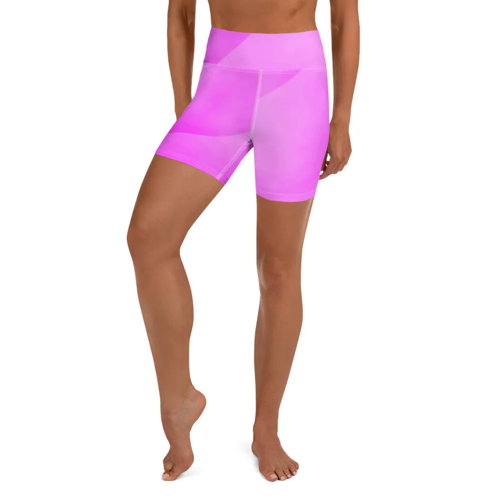 Yoga Shorts Think Pink